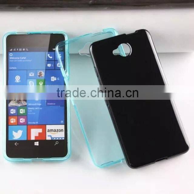 china ultra thin transparent clear tpu gel silicone back cover case for Microsoft Nokia Lumia 650 case express alibaba
