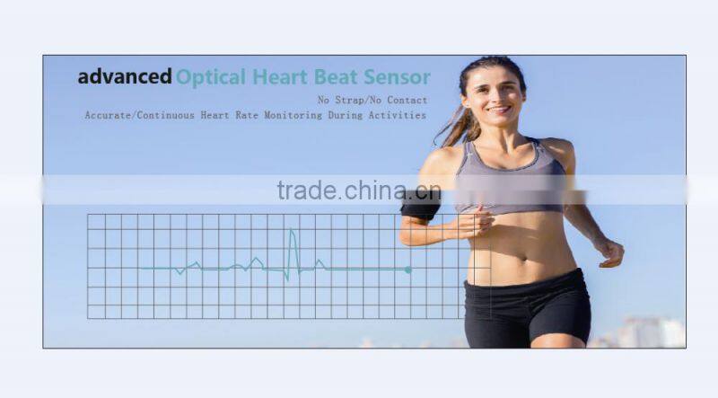 JW018 Update Wristband Heart Rate Monitoring America Activity Fitness Tracker,Bluetooth Sport Smart Bracelet Watch