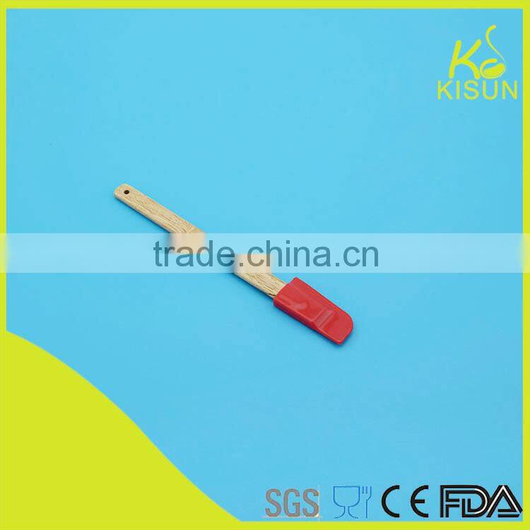 good cook silicone butter scrape with wooden handle