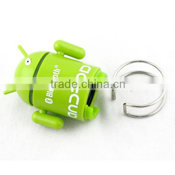 Mini andriod robot Bluetooth speaker with free car charger