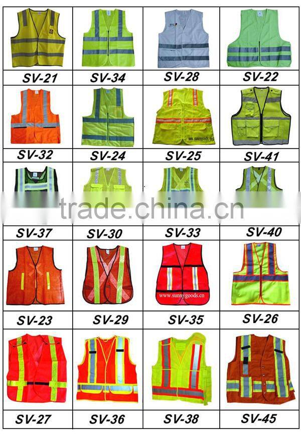 construction work clothes safety vest
