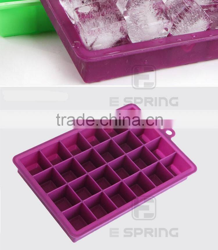 24 holes Silicone Ice Cube Tray maker