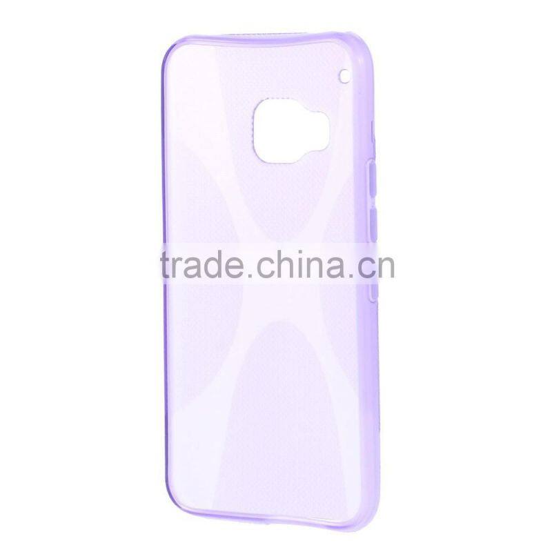 2015 New Arrival Smooth Solid Color for HTC One M9 TPU Soft Case