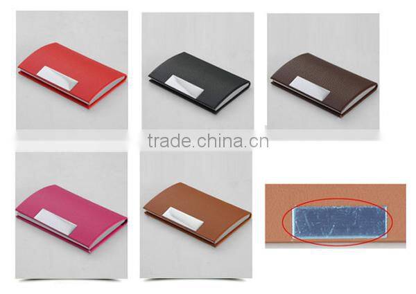 High quality leather name card box,leather card box