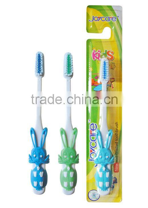 Fda cartoon kid toothbrush with soft bristle