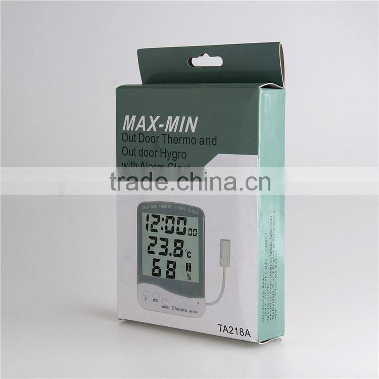Household digital temperature and humidity display tester monitor