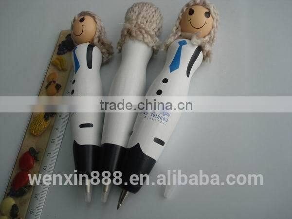 wooden ballpoint pen/doctor ballpoint pen/cartoon ballpoint pen