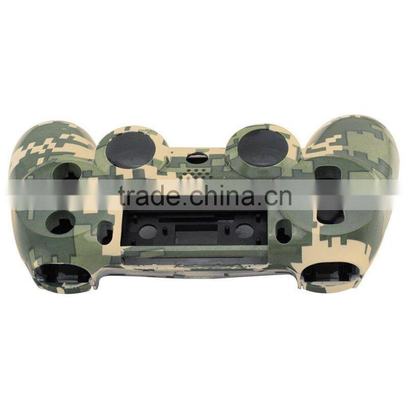 Customerized for ps4 Camo green Controller Shell Case Cover Kit for Sony PS4 - Includes Button Set, Camo green