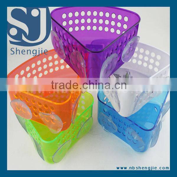 Trade Assurance bathroom accessory plastic storage basket/plastic Bathroom storage basket set