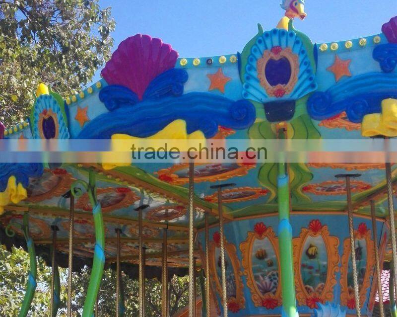 Hot Sale!!! kids favorite carousel / outdoor christmas merry go round
