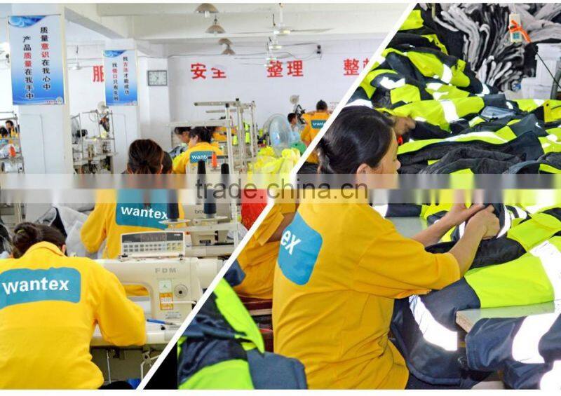 hot sale working waterproof safety reflective jacket parka hi vis jacket parka