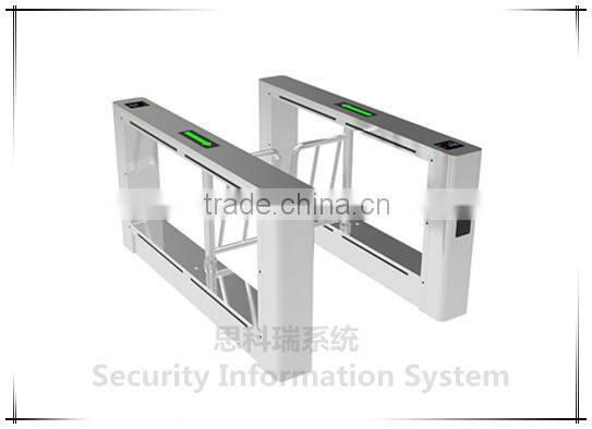 Bank swing barrier turnstile , RFID swing turnstile gate for access control system