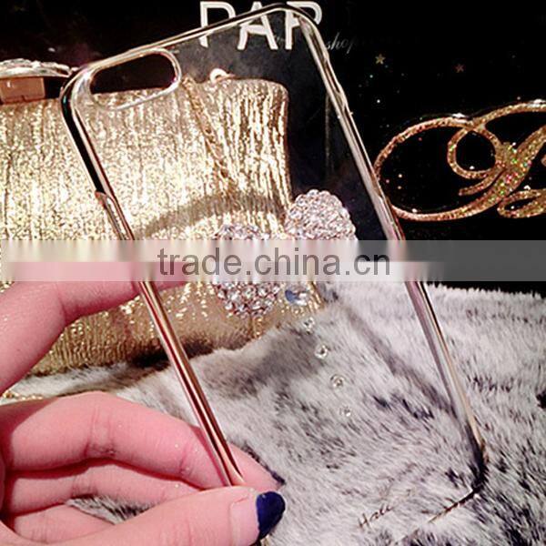 2015 New design rhinestone bowknot design mobile phone case for iphone