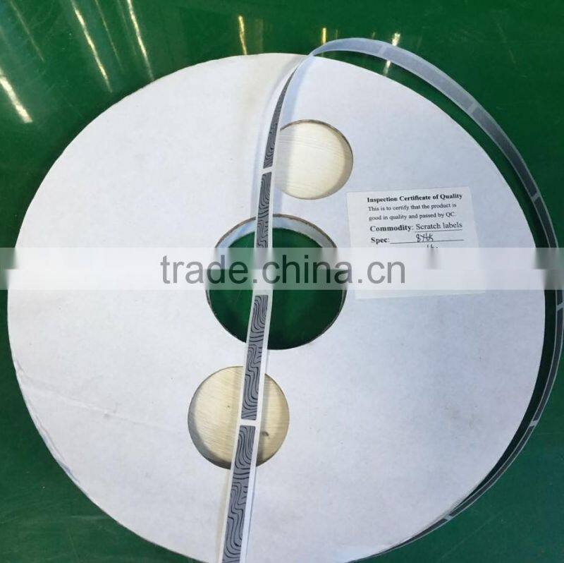 Custom hologram hot stamping foil hot stamping film for cards for paper