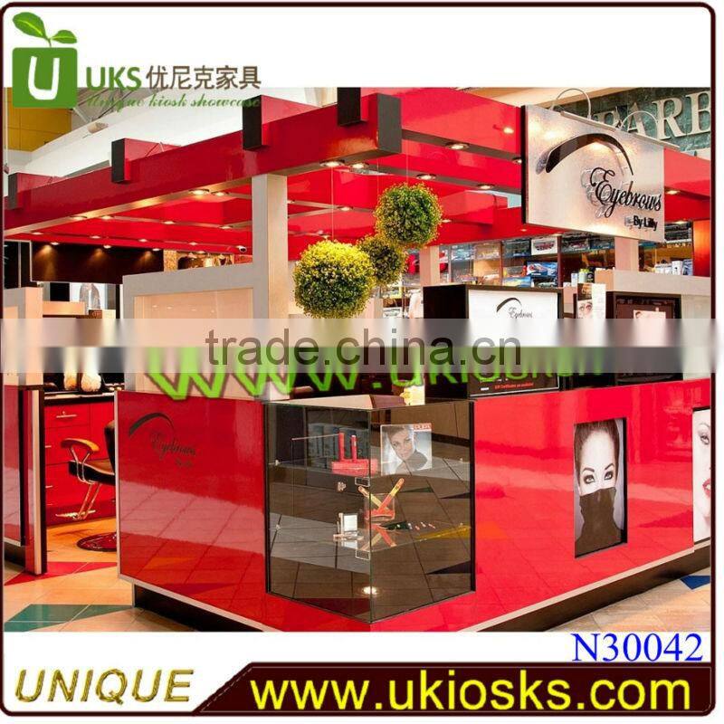 Custom made Fashion hydra facial kiosk used in mall or shop