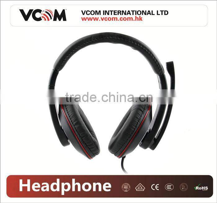 Cheap Price Super Bass PC Headset with Microphone and Volume Control
