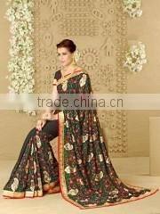 Concinnonous Pink Cotton Saree/designer sarees online shopping