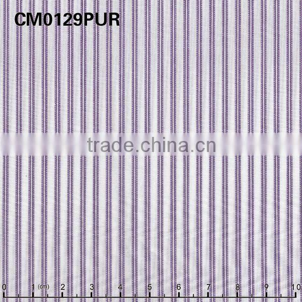 James Classical High Density/Quality 100%Cotton Yarn Dyed Plain Weaving Stripe/Check/Plaid Shirting Fabric