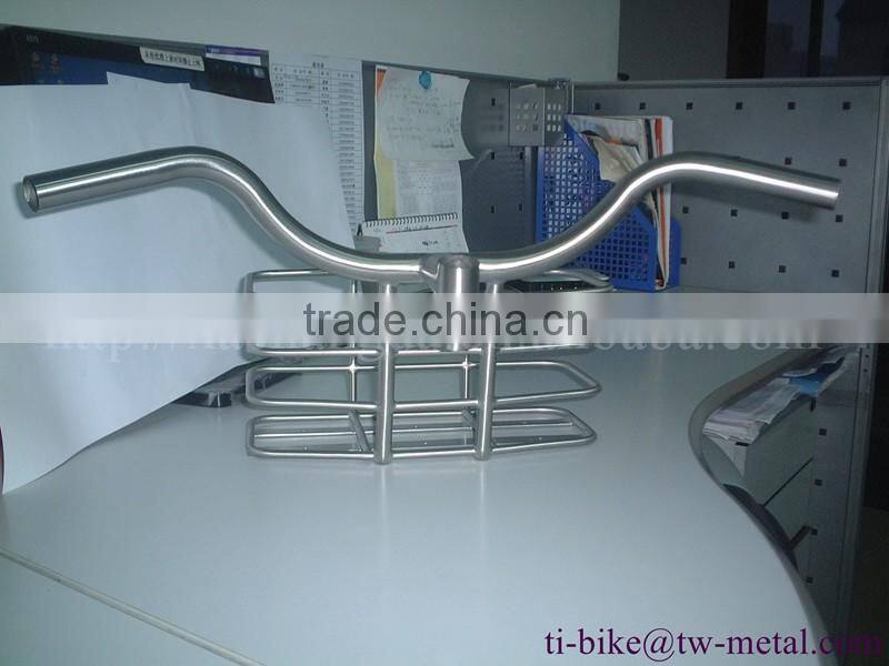 XACD made titanium bicycle front rack ti bike front carrier customized bike frame basket /ti bags holder/ ti bicycle parts