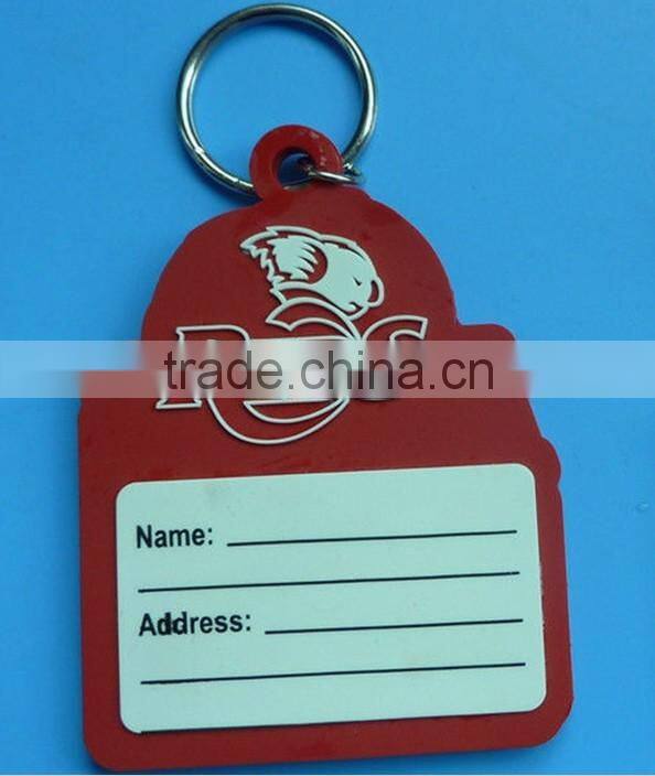 Hot Sale Soft Pvc Luggage Tag