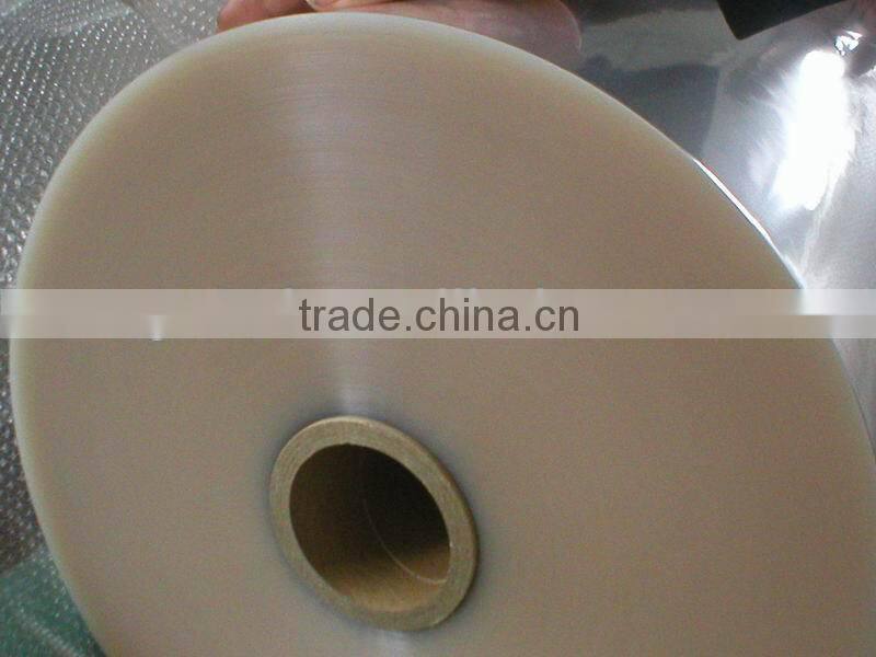 Glossy bopp film shinning with high transparance for lamination both side corona treatment paper and board lamination