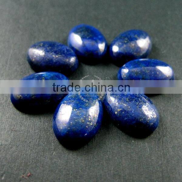 13x18mm oval dyed blue lapis lazuli cabochon DIY supplies for ring charm 4120060