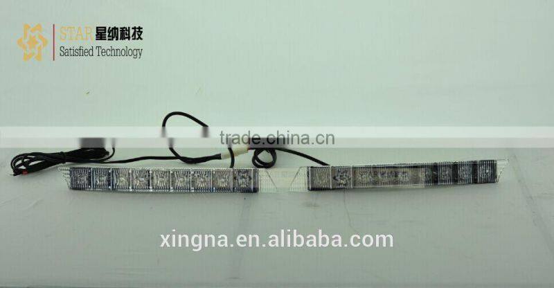 CE ROH certificated Flashing bule security car led strobe light strobe grill lights XN-A6/9