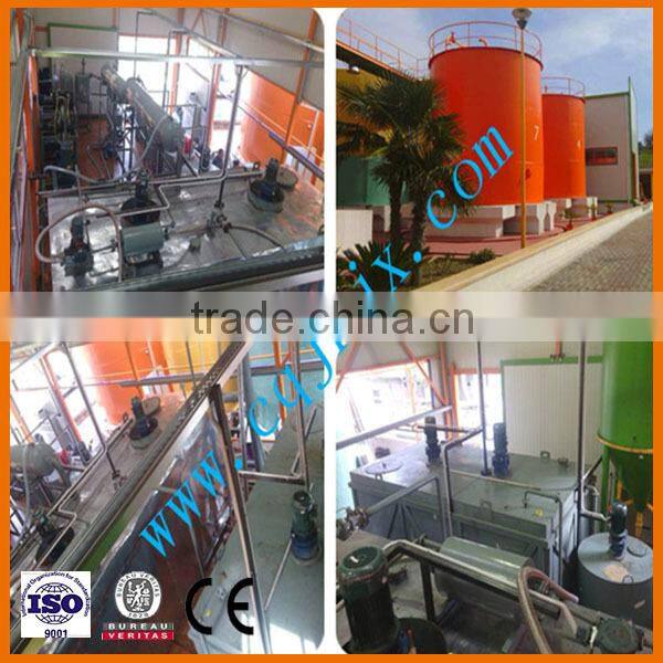 High profit and Low risk to get base oil from used engine/gear/transformer oil ! ZSA china lube oil extraction