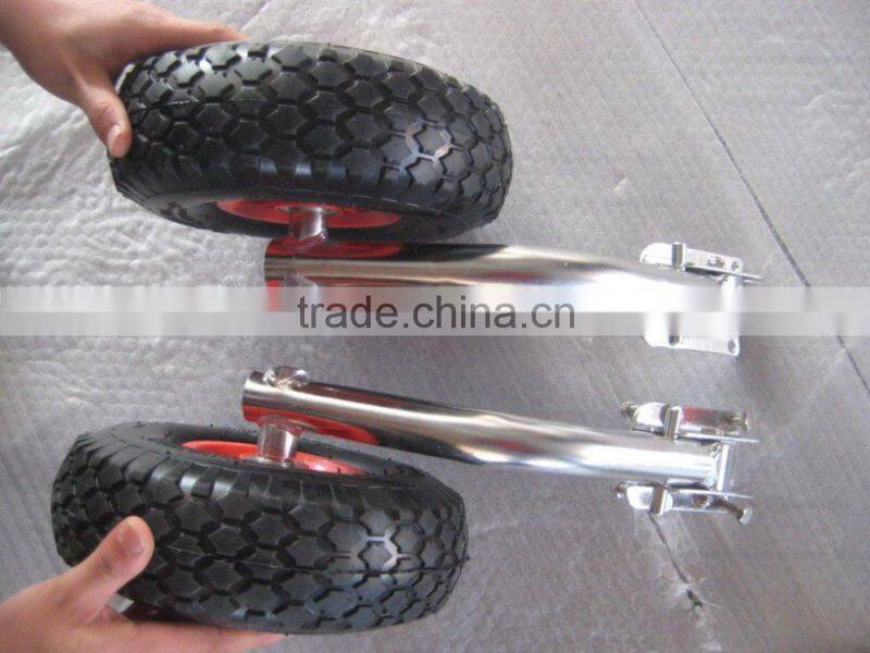 3.00-8 wheel / 3.00-8 rubber wheel with red rim and 13x3 wheel