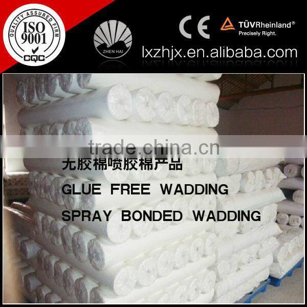 nonwoven polyester felt, 100% polyester wadding,acoustic wadding