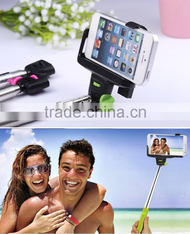camera wireless monopod with big L shape gripper