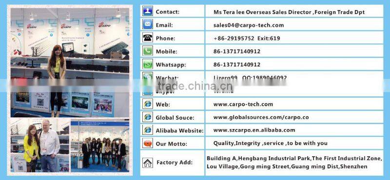 7/8/9.7 inch colored bluetooth wireless keyboard for tablet H-333B