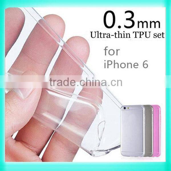 0.3mm thickness soft silicone tpu transparent clear crystal cell phone cases for Sony Xperia Z1 mini