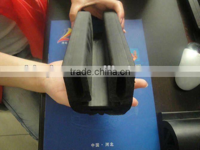 Extruded custom cheap rubber anti collision water proof weather stripping flat seal strips