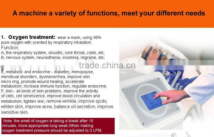 Top quality!hyperbaric oxygen bar equipment , Water oxygen jet peel skin rejuvenation machine RL-E01/oxygen jet facial machine