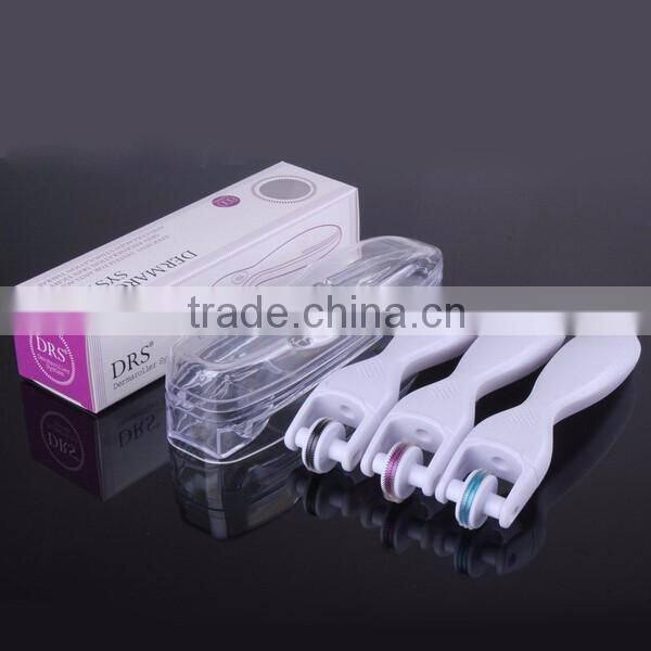 Professional 180 needles derma skin roller / acne scar removal microneedle dermaroller system DRS180