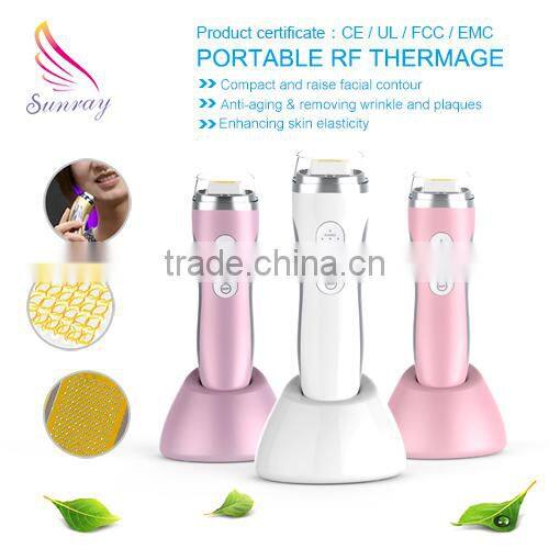 Latest technology Christmas gift vibrating rechargeable silicone beauty facial massager