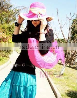 summer pupolar straw bag/beach bag