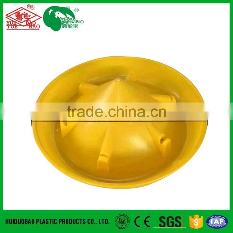 Automatic round plastic duck feeder for poultry chicken
