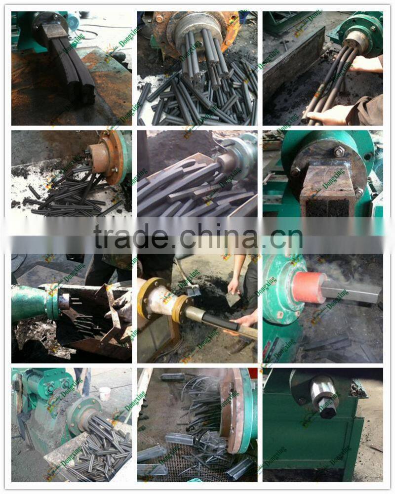 sawdust briquette jute sticks wood charcoal making machine