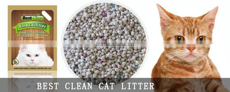 New cats products clumping pine cat litter