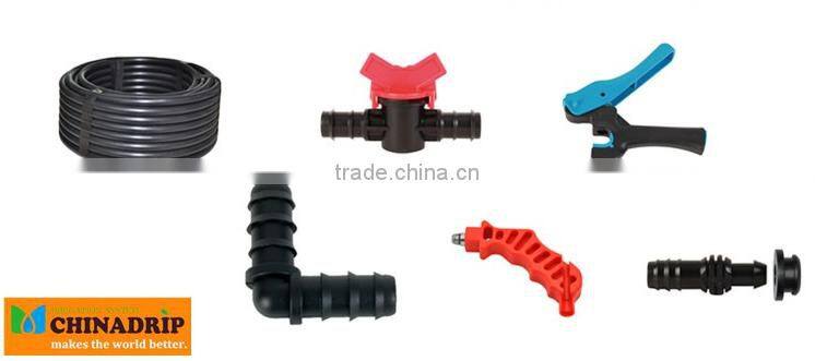 pe pipe micro irrigation fittings pipe connector barbed fittings