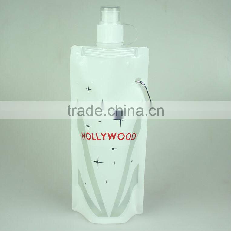 iLOT plastic foldable water bottle