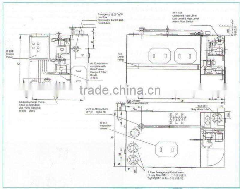 ST Series Marine Primary Treatment of Wastewater