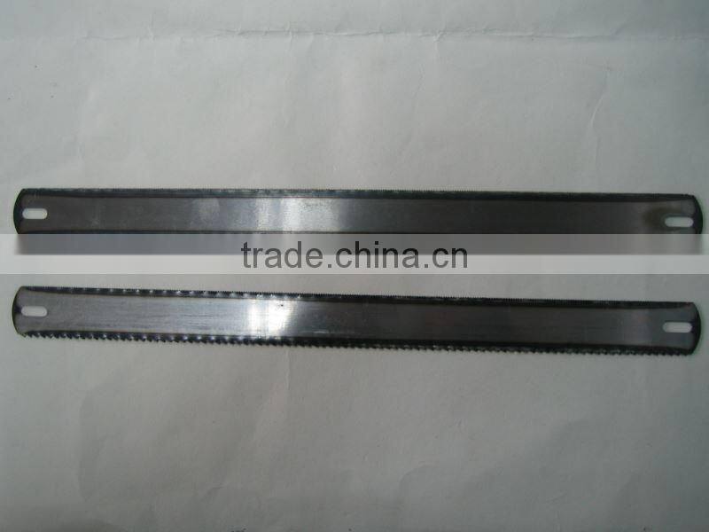carbon steel wood cutting double edge hacksaw blade