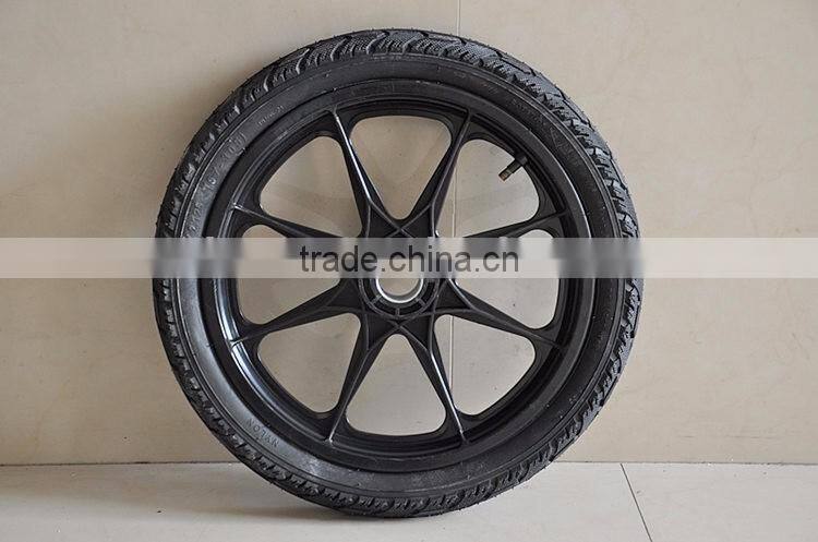 strong 16 inch Plastic Spoked wagon Wheel