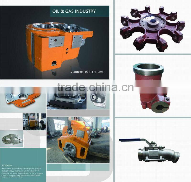 API 8C Sand Casting machined oil drilling equipment