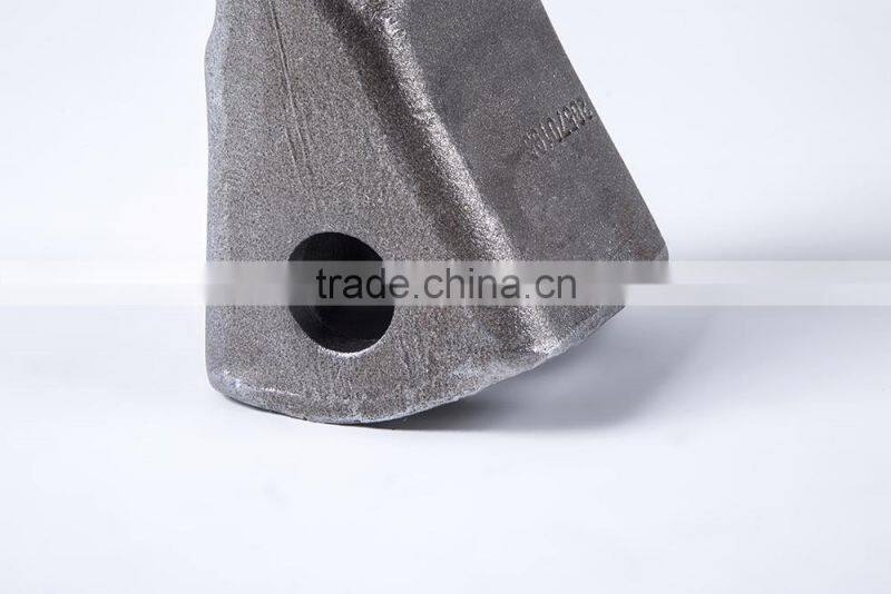 Forging bucket teeth for excavators