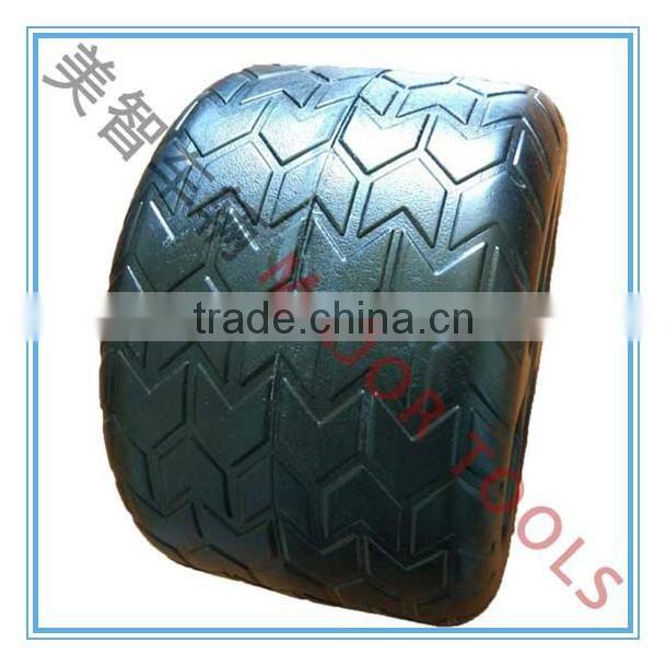 10 inch PE tyre plastic blowing wheel for special use