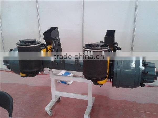 Caravan Trailer Bogie For Trailer Body Spare Parts, Semi Trailer Bogie Suspension